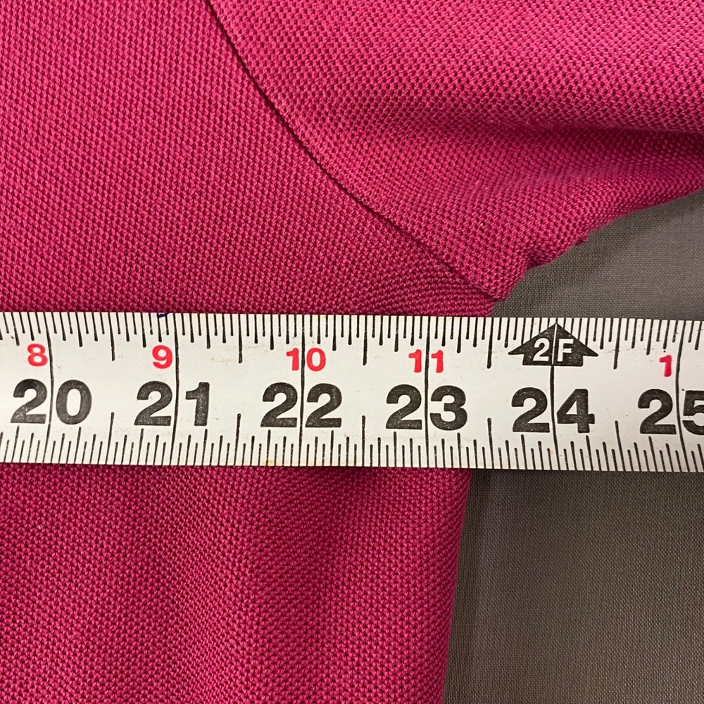 Tommy Bahama Mens Polo Shirt XL Burgundy Short‎ Sleeve Marlin Logo - Picture 6 of 8